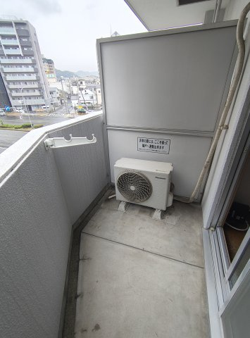 サンライズ長田のバルコニー