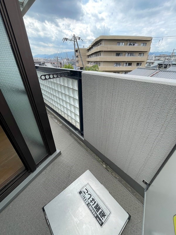 エスリード上甲子園のバルコニー