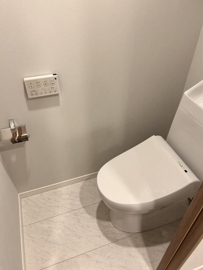 【トイレ】 | ラ・グラース本川越 | コンパクトで使いやすいトイレです