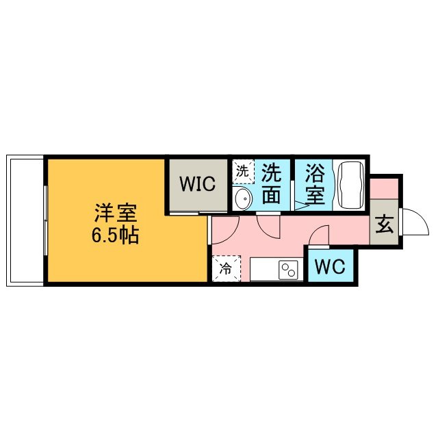 ウェルブライト博多の間取り