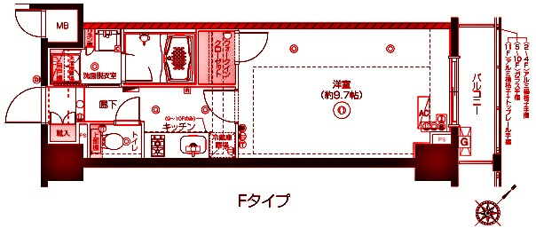 【間取り】 | フェニックス新横濱クアトロ