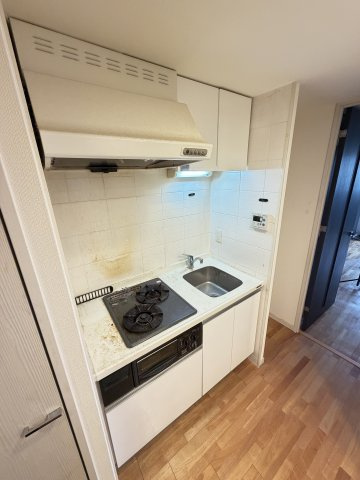 QCフラット北堀江のキッチン