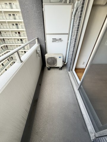 QCフラット北堀江のバルコニー