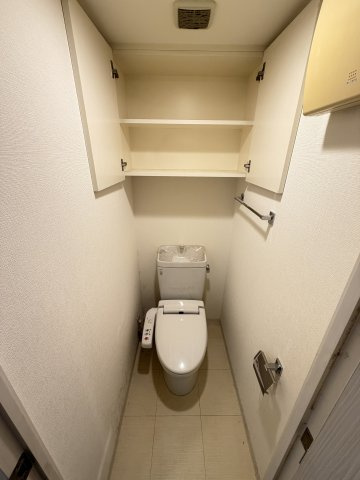 QCフラット北堀江のトイレ