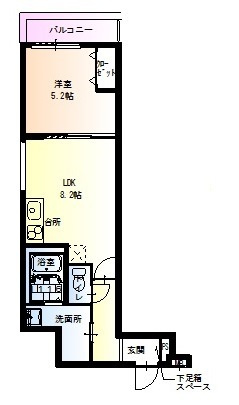 【間取り】 | フジパレス瑞光Ⅹ番館