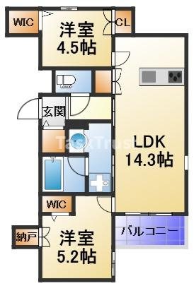 【間取り】 | 内代レジデンスノース