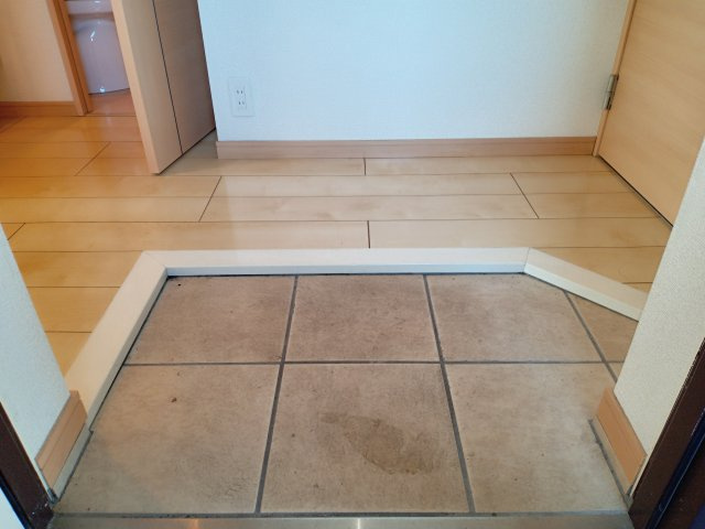 川崎市多摩区登戸の賃貸マンションの玄関|落ち着いた玄関です