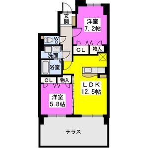 【間取り】 | エルマーナⅠ