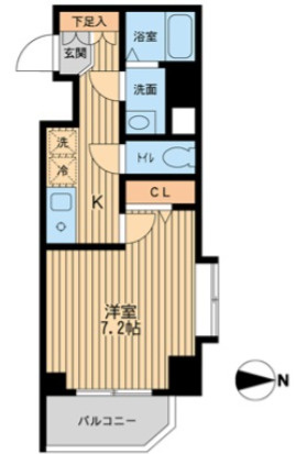 ドゥーエ東陽町の間取り
