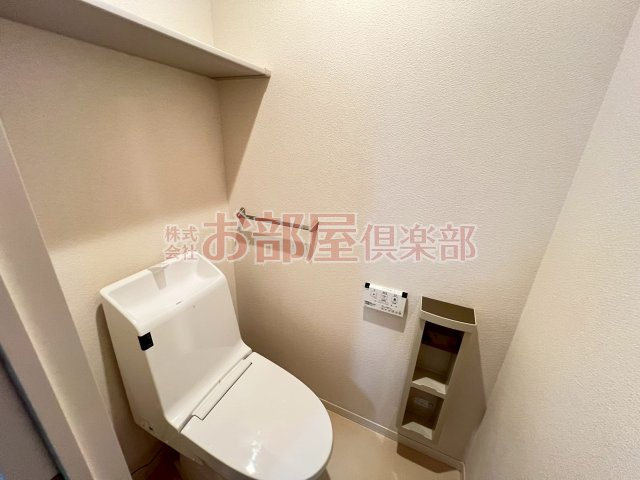 HEARTY'S ENT豆津 B棟のトイレ|トイレもきれいです