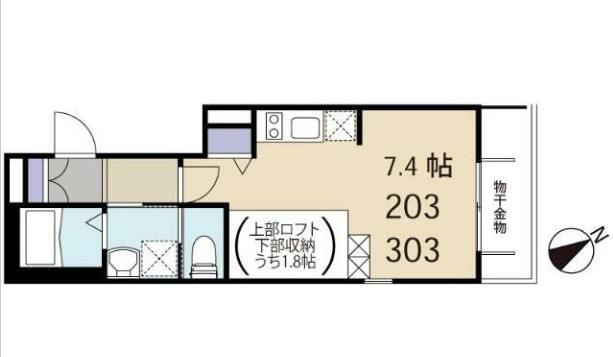 【間取り】 | エスパーダ新井薬師