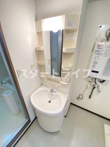 大阪市淀川区西中島４丁目の賃貸マンションの洗面所|参考写真