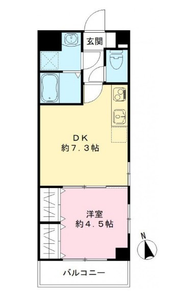 レピュア西葛西レジデンスの間取り