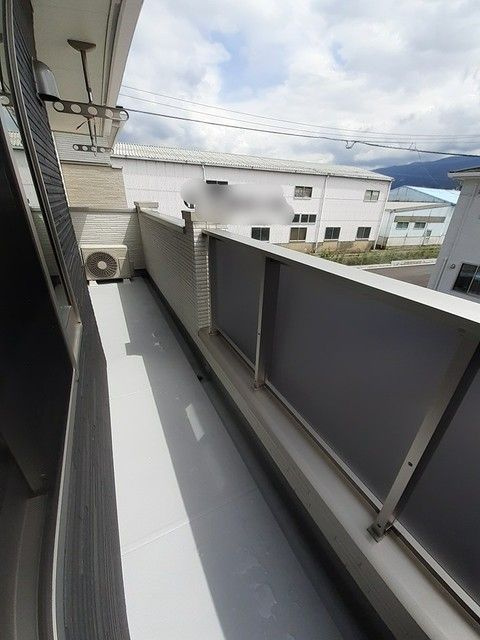 ガリーナタウン睦　Ｅのバルコニー
