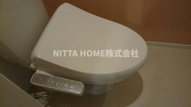 サンリット　ガーデンのトイレ|温水洗浄付きのトイレになります◎