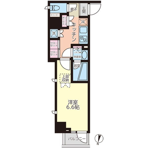 AXAS千鳥町アジールコートSta.の間取り