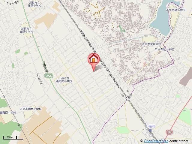 【地図】 | フレンドリーテラス上福岡