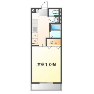 グランベルデ南方ＷＥＳＴの間取り