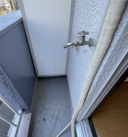 山上ビルのバルコニー|※別部屋写真