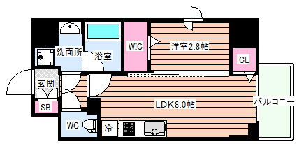 【間取り】 | シーズンフラッツ梅田ノース