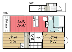 【間取り】 | ベルウッド八街　Ⅴ