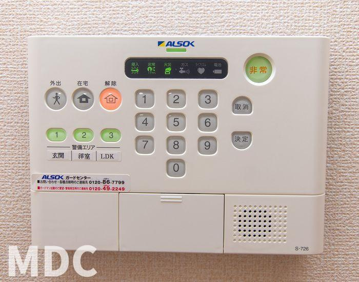 ウェスト　コート　Ｂ棟のセキュリティ