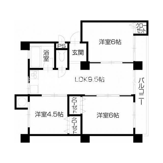 メゾンB　の間取り