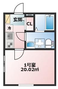 リアルコート古淵の間取り