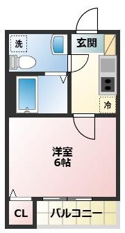 ALTO淵野辺の間取り