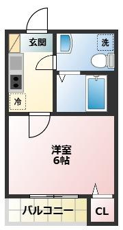 ALTO淵野辺の間取り