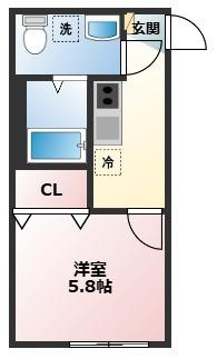 ALTO淵野辺の間取り