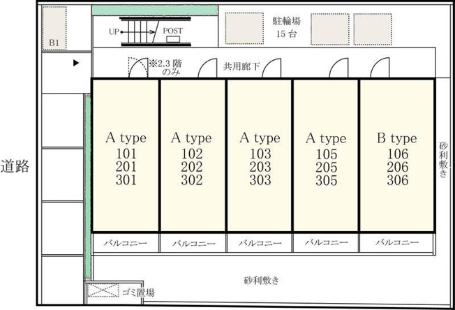 【区画図】 | リブリ・川越旭町