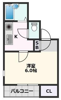 【間取り】 | 千里山弐番館