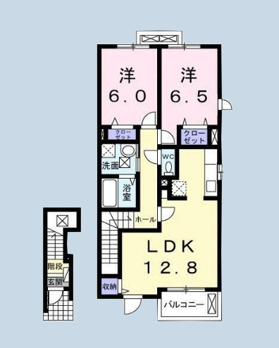 リアドⅠの間取り