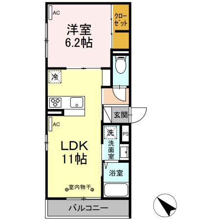 GRAND湘南 A棟の間取り