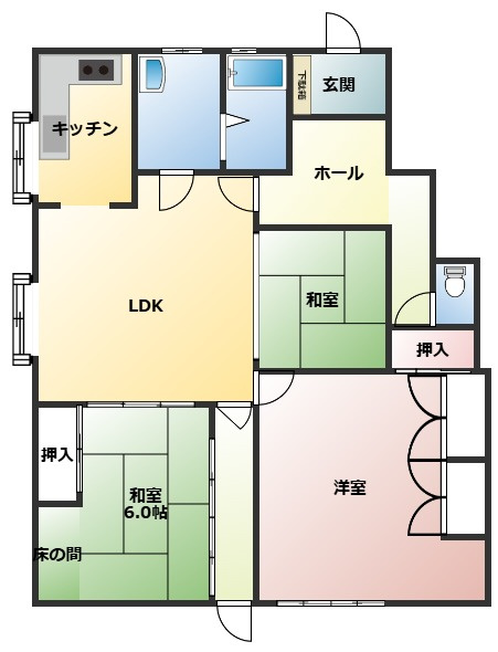 クレイドル青山の間取り
