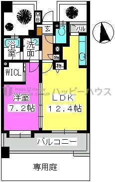 【間取り】 | ピュアハイム和白丘