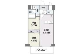 【間取り】 | エフパルク高宮Ⅱ