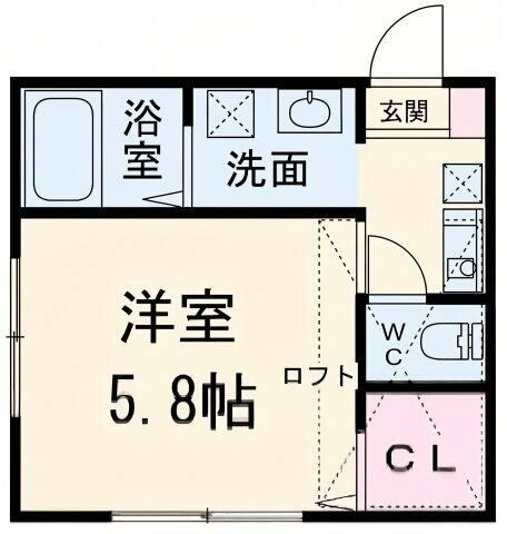 セレーノ田浦Ⅱの間取り