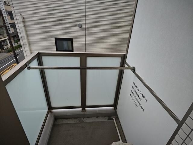 エスティメゾン押上のバルコニー