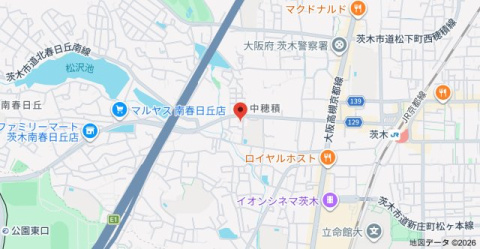 【地図】 | アイ・ウエスト茨木