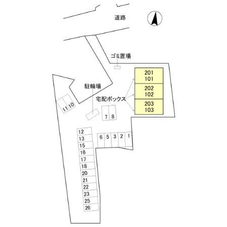 【区画図】 | カーサ・デ・ラコリーナ