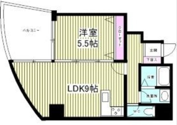クリスタルタワーの間取り