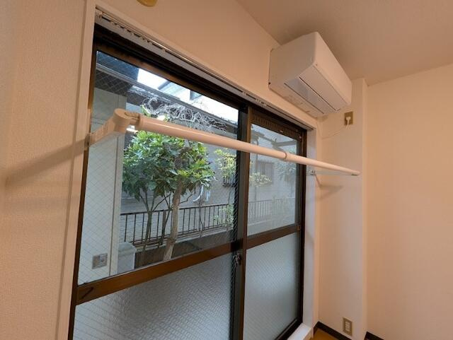 ヤマザキマンションの内装|室内物干し