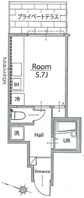 ビジュー石神井公園レジデンスの間取り