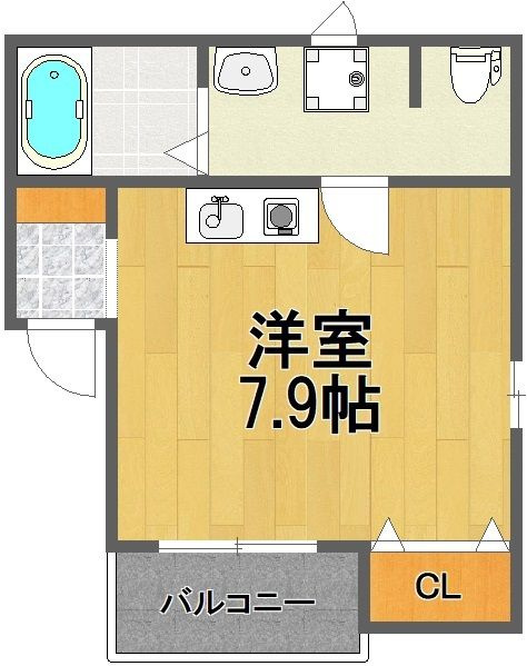 オコナ津田沼の間取り