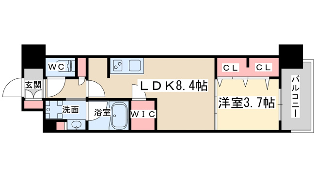 【間取り】 | アーバネックス同心2