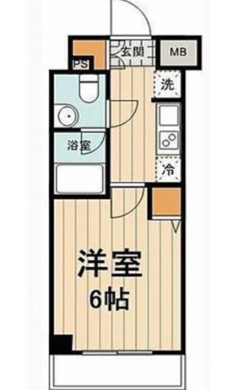 グラントゥルース門前仲町の間取り