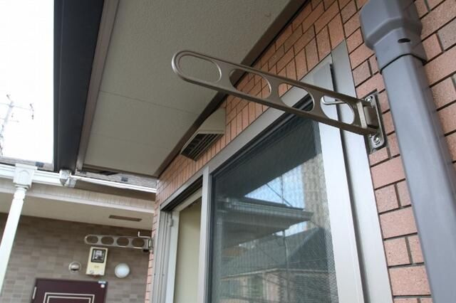 岩井ハイツのバルコニー