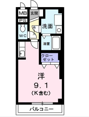 サンモール津田沼の間取り